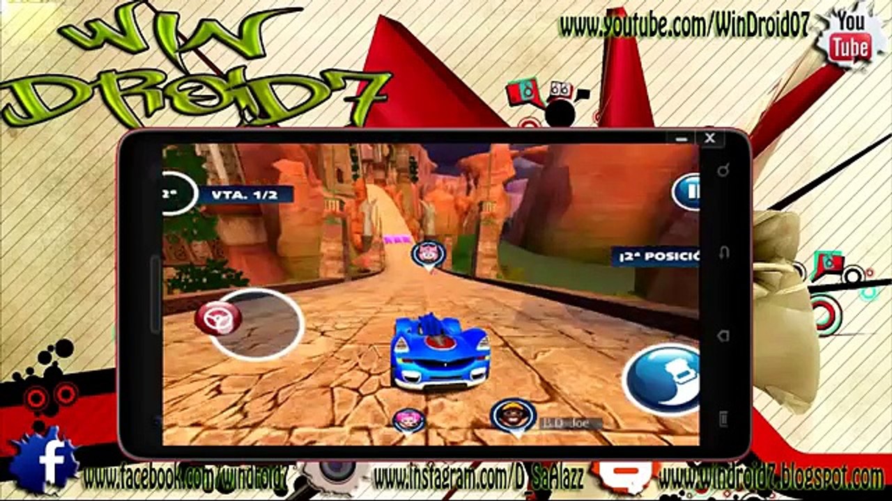 Lanzamiento! Sonic Racing Transformed Para Android [Descarga Gratis]