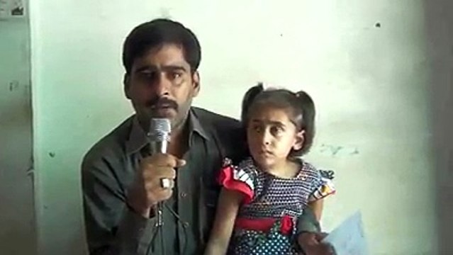 میری 6سال کی بچی ہے۔۔۔ یہ رات کو اٹھ کر ماں کو ڈھونڈتی رہتی ہے۔۔۔۔۔ اس شخص کی بیوی کے ساتھ ظالموں نے کیا ظلم کیا۔ کوئی