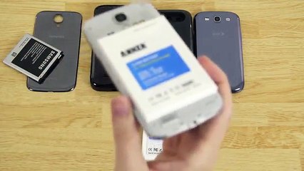 Samsung Galaxy S3 (7200mAh) and Galaxy S4 (7800mAh) Anker Extended Battery Unboxing!