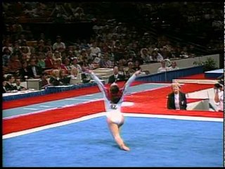 Kristy Powell - Floor Exercise - 1996 Olympic Trials - Women - Day 2