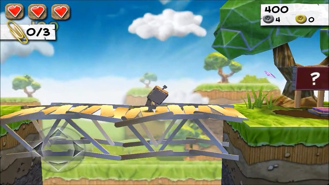 Paper Monster by Crescent Moon Games [Gameplay] iPhone 4S