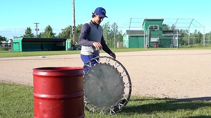 Baseball Trick Shots | SweetSpotSquad