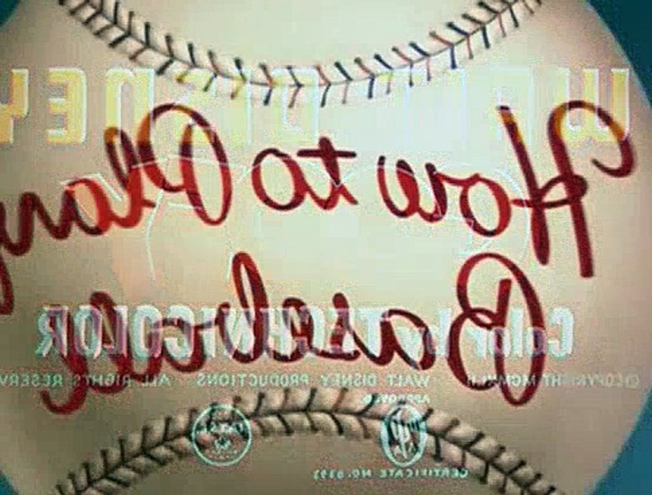 Goofy - How To Play Baseball