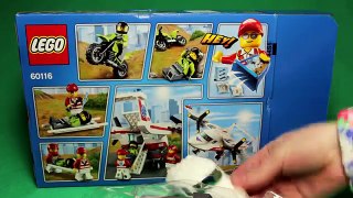 Lego City - Ambulance Plane, 60116/ Лего Сити - Самолет Скорой Помощи, артикул 60116.