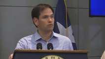 Marco Rubio, senador estadounidense, pide flexibilidad fiscal para P.Rico por huracán María