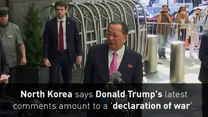 US denies declaring war on North Korea