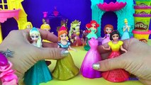 Play Doh Play Snow White magiclip dress Disney Princess dress ❤ Princess Sleep Over Party