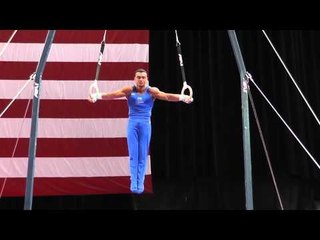 Brandon Wynn - Still Rings - 2013 P&G Championships - Sr. Men - Day 1