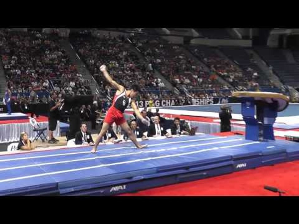 Kanji Oyama - Vault - 2013 P&G Championships ...