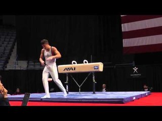 Hunter Justus - Pommel Horse - 2013 P&G Championships - Jr. Men - Day 1
