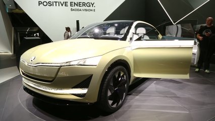 Francfort 2017 : Skoda Vision E Concept