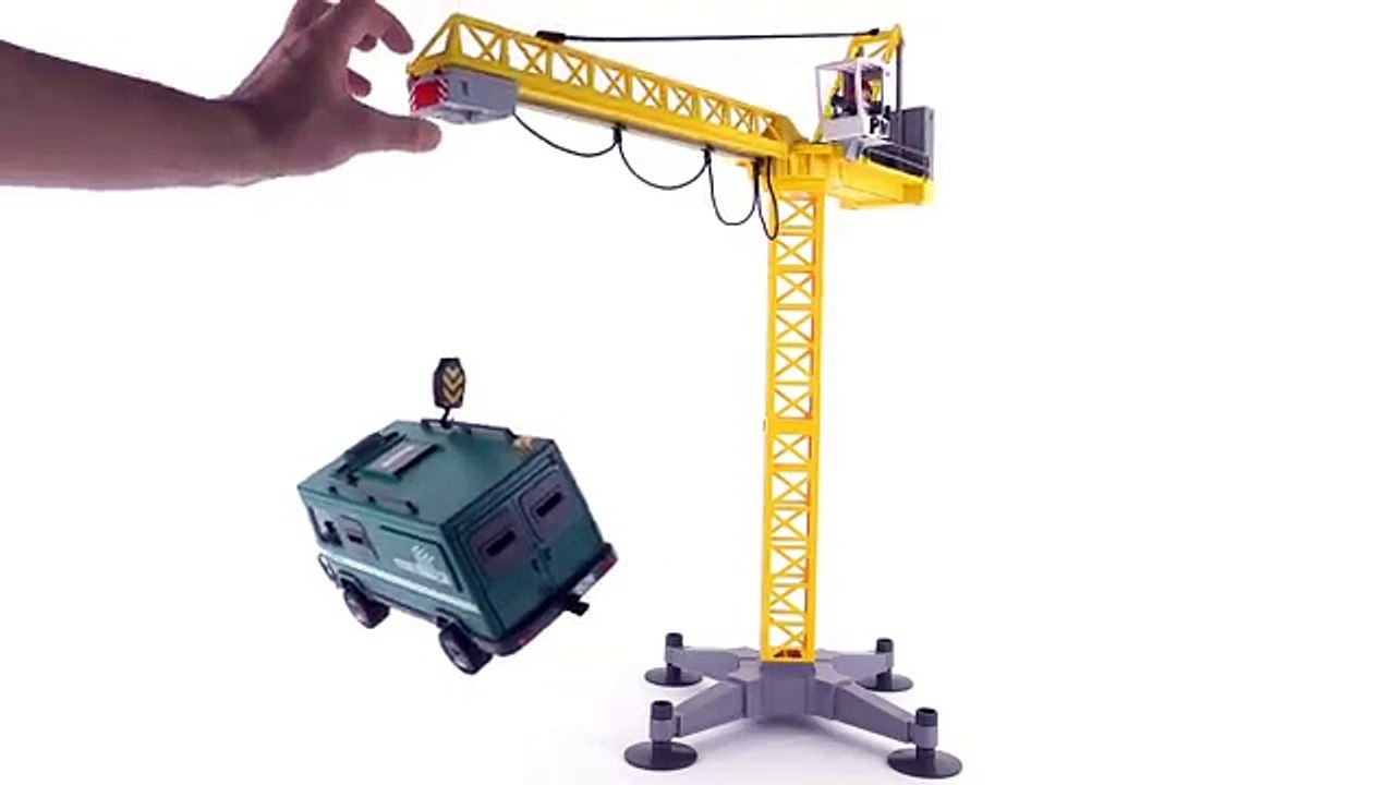Playmobil Large Crane w/ Remote Control reviewed! set 5466
