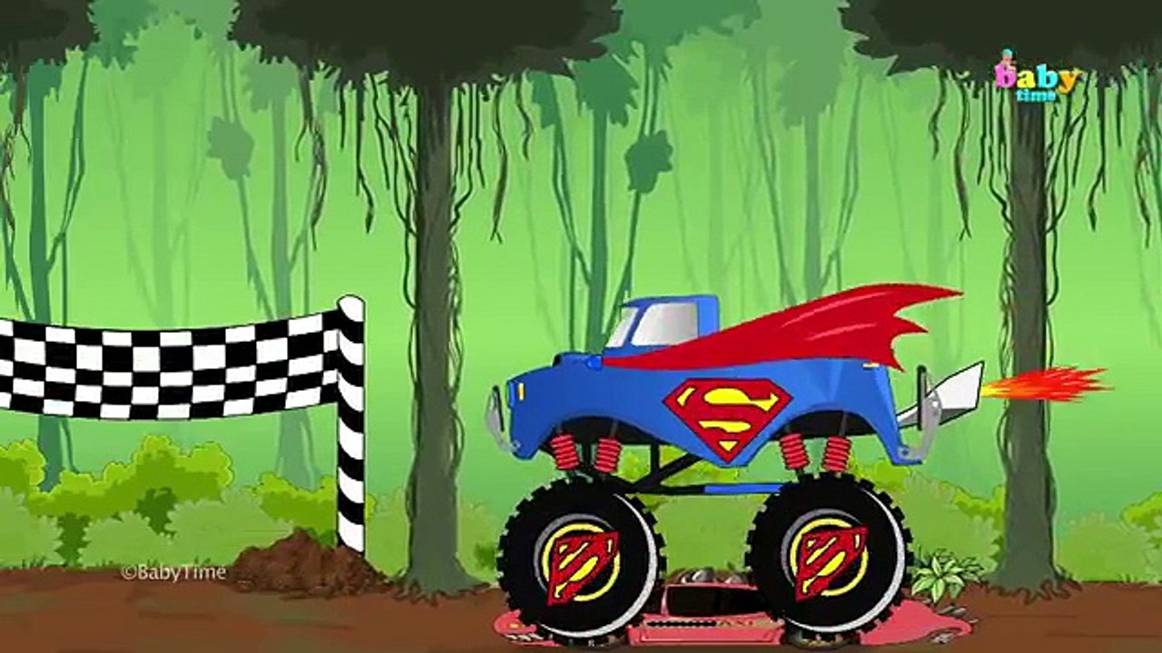monster trucks superman