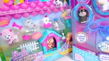 Barbie & Her Sisters in The Great Puppy Adventure   Puppies in my Pocket Toys Cookieswirlc Video