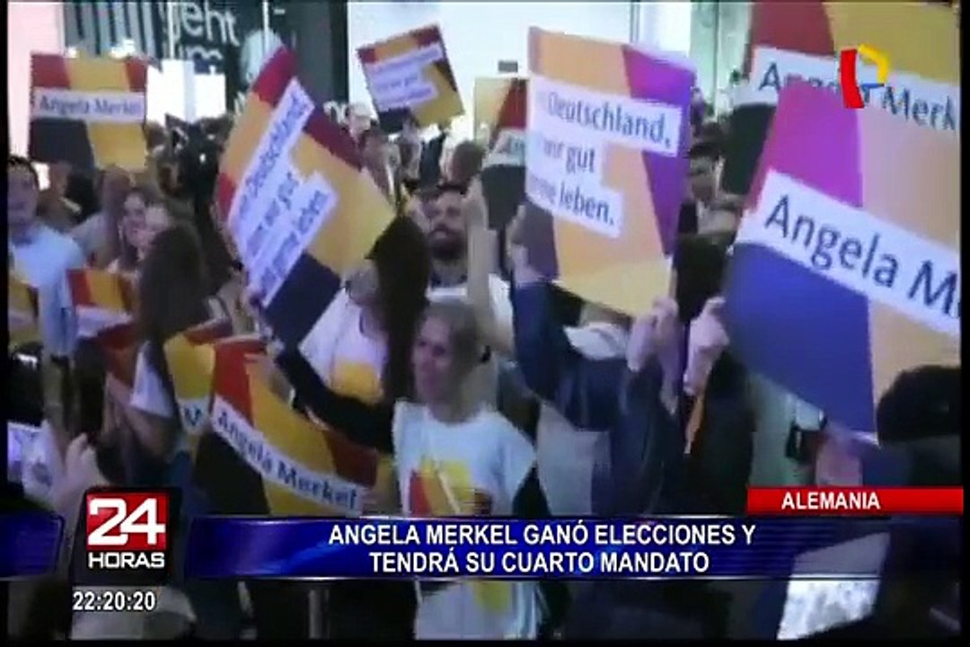 Angela Merkel asegura que su partido es el más fuerte de Alemania