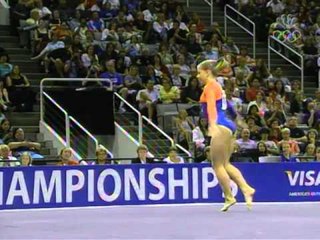 Shawn Johnson - Floor Exercise - 2007 Visa Championships - Women - Day 2
