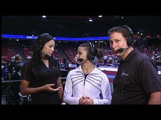 Alicia Sacramone Wrap-Up Interview - 2010 CoverGirl Classic