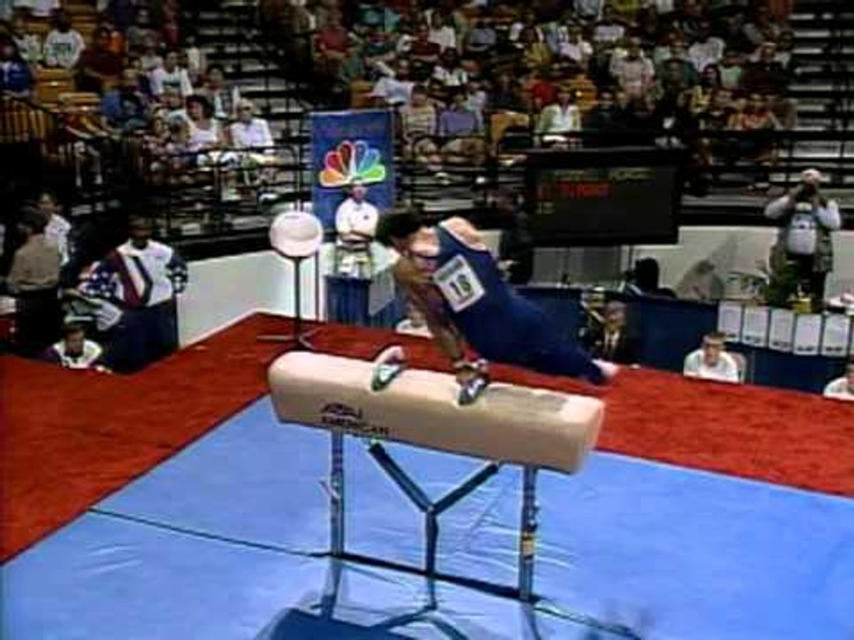 Kip Simons - Pommel Horse - 1996 Olympic Trials - Men - Day 2