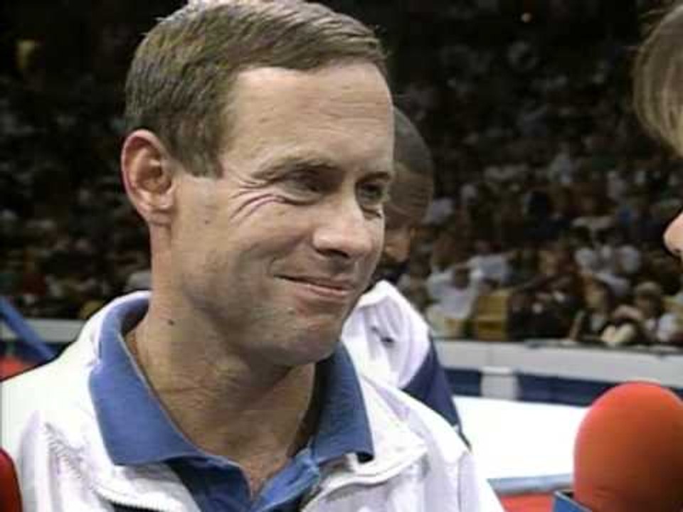 Peter Kormann Interview - 1996 Olympic Trials - Men - Day 2