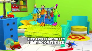 Goofy Jumping On The Bed | Nursery Rhymes | 3D Animation In HD From Binggo Channel