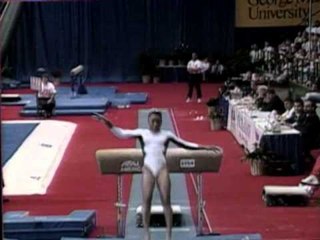 Dominique Dawes - Vault - 1995 Visa Challenge - Women