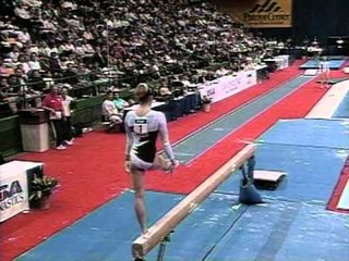 Svetlana Boguinskaia - Balance Beam - 1995 Visa Challenge - Women
