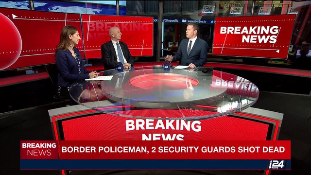 i24NEWS DESK | Border policeman, 2 security guards shot dead | Tuesday, September 26th 2017