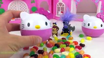 Hello Kitty Surprises Toys Anpanman Masha and the bear Mega Blocks Despicable Me