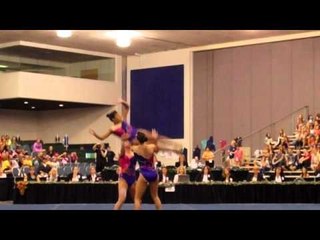Sienna Martinez, Holli Morris & Crystal Johnston - 2011 Acro Nationals - Combined Routine