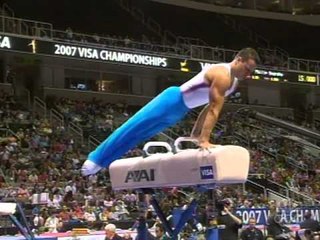 David Durante - Pommel Horse - 2007 Visa Championships - Men