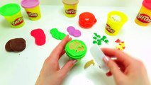 Hamburgers Play doh Fast Food Plastilina Clay | Hamburguesa de plasticina play doh