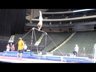 Paul Ruggeri - 2011 Visa Championships Podium Training - High Bar