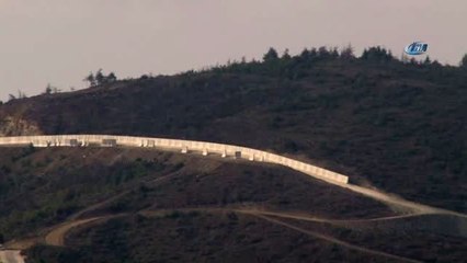 Yayladağı'nda Suriye Sınırına Güvenlik Duvarı