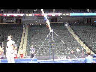 Chris Brooks - 2011 Visa Championships Podium Training - High Bar