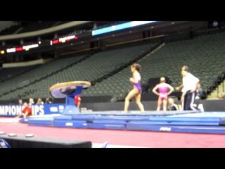 Katelyn Ohashi - 2011 Visa Championships Podium Training - Vault