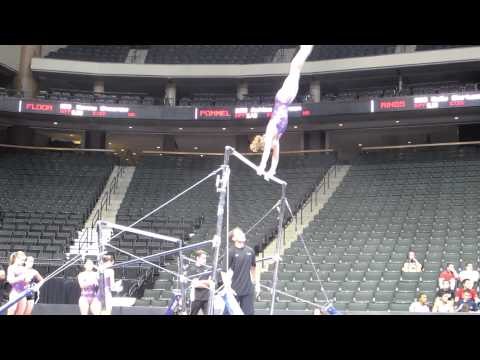 Rebecca Bross - 2011 Visa Championships Podium Training - Uneven Bars