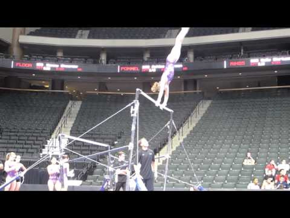 Rebecca Bross - 2011 Visa Championships Podium Training - Uneven Bars