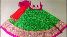 latest Fashion boat neck long frocks & lehenga designs for kids