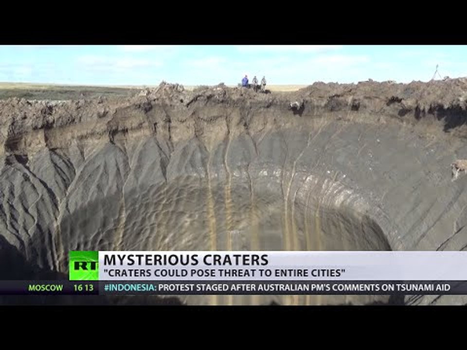 Siberian 'disaster' plot: 20 mini-craters near giant Yamal gas hole