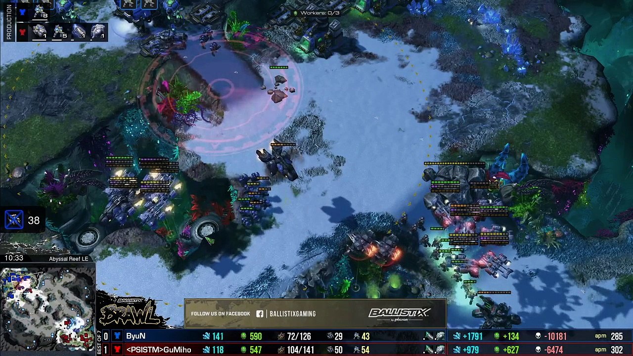 StarCraft II: Legacy of the Void - GuMiho Ballistix vs. ByuN Finals - by Psistorm
