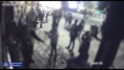 CCTV Footage Shows An Acid Attack In East London