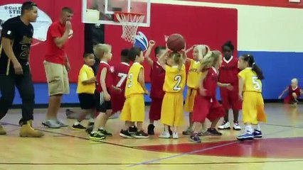 Kids Playing Basketball