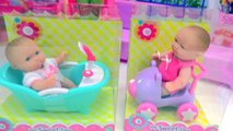 Young Barbie Babysits Baby My Sweet Love Twins   Color Twist Water Bath Bomb - Cookieswirlc Video