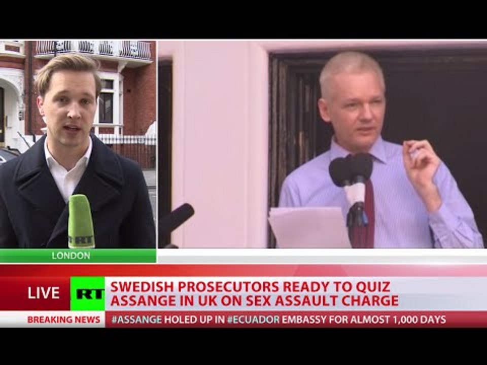 Swedish prosecutors ready to question Assange in London