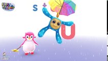 Learning Kids ABC letters with Badanamu Jess - Alphabets Funny Educational Game