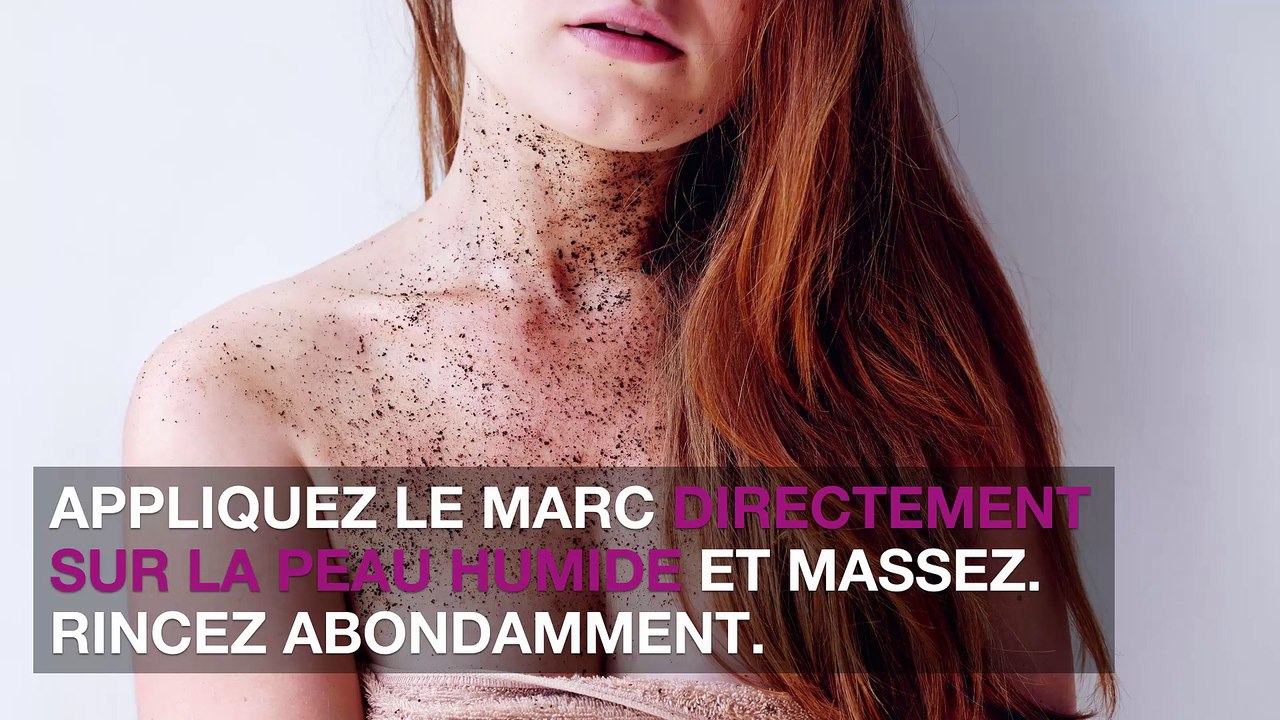 Mes petits secrets beauté : le marc de café