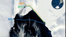 El glaciar antártico más inestable sufre un colapso