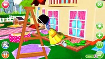 Fun Baby Care - Ava 3D Doll Kids Games Play Makeover Toilet Bath Learn Colors - Games For Girls
