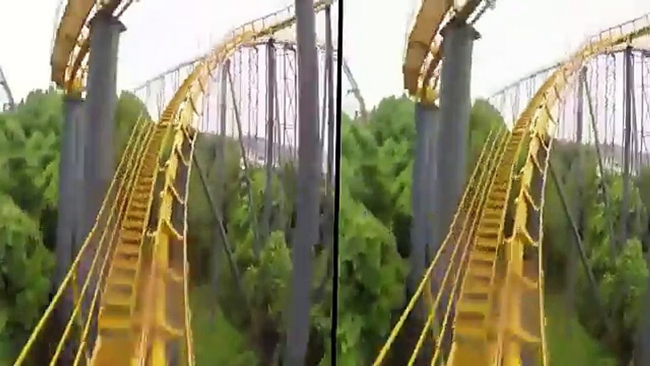 VR Video 360 | Roller Coaster Compilation | Google Cardboard Video 3D SBS Full HD