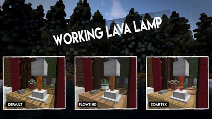Minecraft - How To Make A Working Lava Lamp